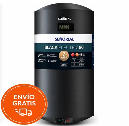 Termotanque Electrico Digital Señorial 80L Carga Inferior TSBE-80
