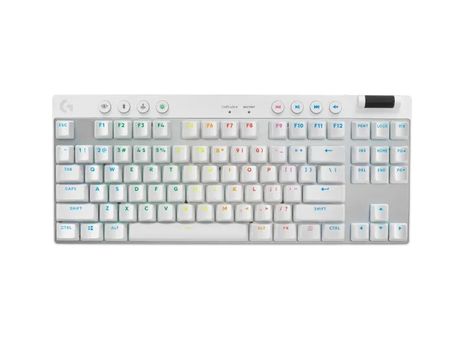 Teclado Logitech PRO X TKL White Lightspeed 920-012143