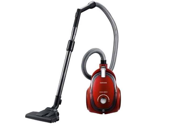 Aspiradora 2000w Vc20ccnmaarf/Bg Red Flame Samsung - Vista 4