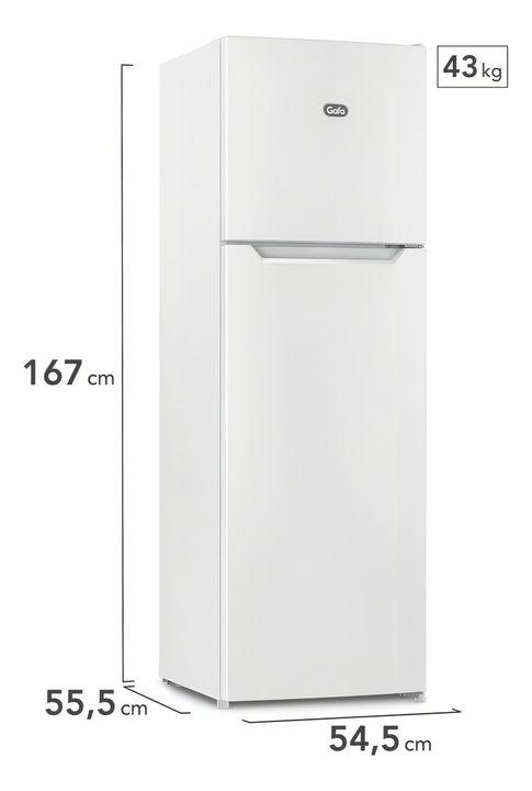 Heladera Gafa HGNF251B, Inverter/No frost - Vista 3