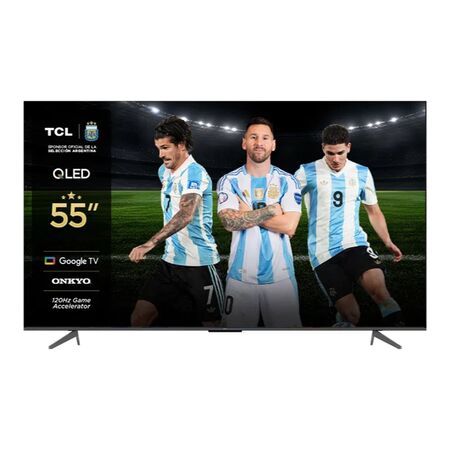 Smart Tv 4K TCL 55" 55C655A Google Tv QLED