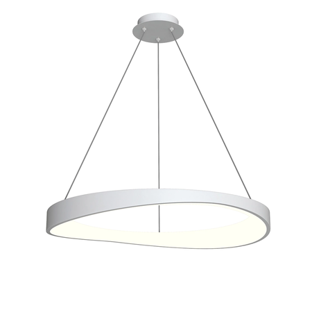 Lampara Colgante Moderno Cosmo Luz Led 38w Blanco 3 Temp