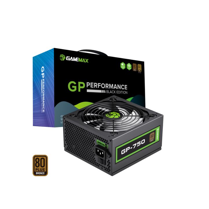 Fuente 750W Gamemax 80Plus Bronze GP-750 - Vista 1