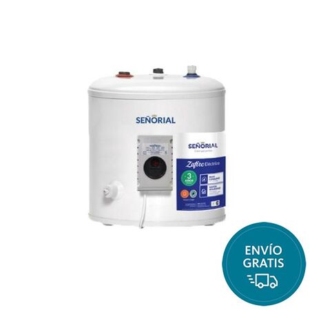 Termotanque electrico 30 ltrs Señorial Zafiro conex.sup.1500w