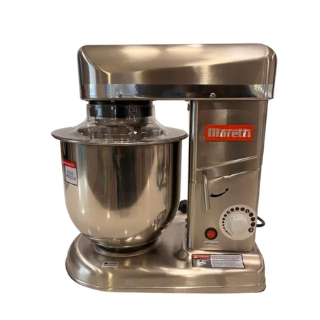 Batidora Planetaria Mixer 7xp Moretti Silver Gris 50 Hz