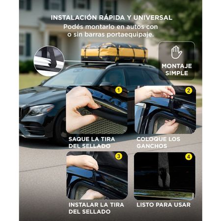 Bolso Porta Equipaje Auto Gadnic Impermeable