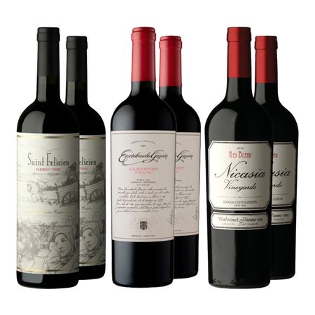 Vinos Tintos Cabernet Franc Seleccion I x 6 Con Estuche