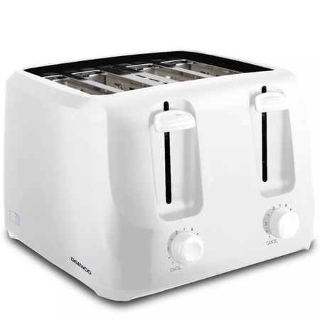 Tostadora Daewoo 1400W To8221W Blanca