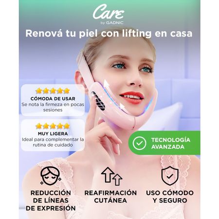 Mascara Facial de Electroestimulación Gadnic Reductora Lifting 7W 5V