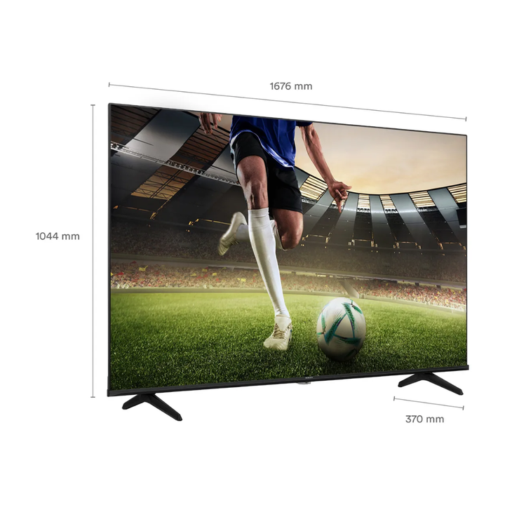 smart tv noblex 75″ 4k led google tv dv75x8580 wifi bluetooth hdr hdmi - Vista 2
