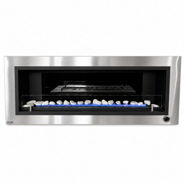 Chimenea París 140 CM Acero Inoxidable - Vista 1
