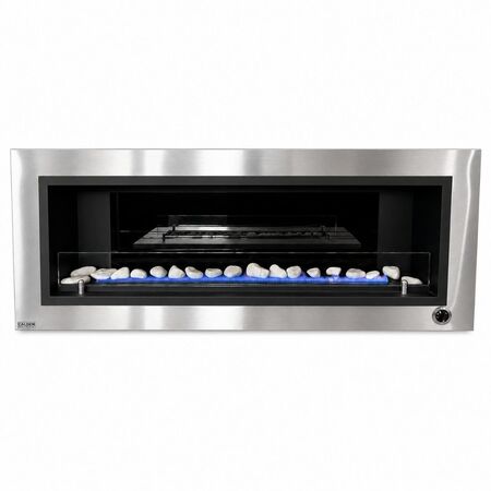 Chimenea París 140 CM Acero Inoxidable