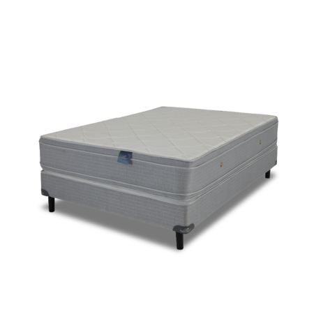 Sommier y Colchón Sueño Dorado Vasari Resorte 2 plazas 130x190 cm
