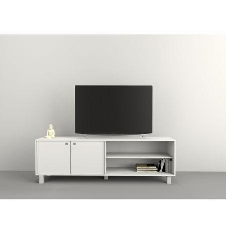 Mesa De Tv-Lcd-Led 75" Tables Cod: 4100 Blanco
