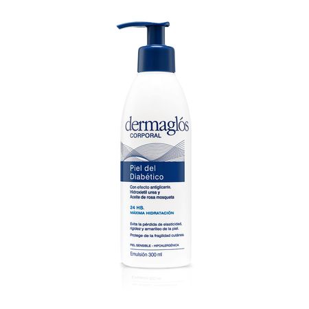 Crema Dermaglos Corporal Piel Del Diabetico Emulsion 300ml