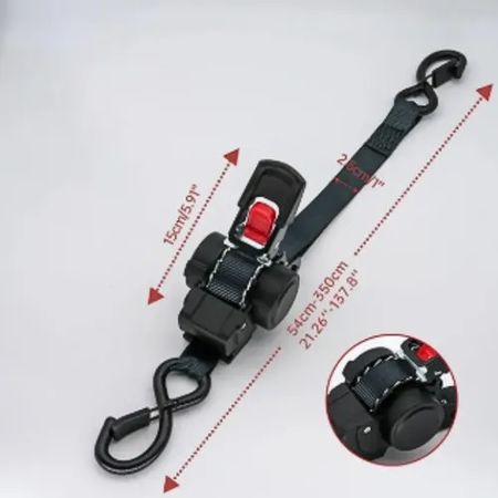 Zuncho Amarre Autorretráctil Ruhlmann 700kg 25mm 3 Metros
