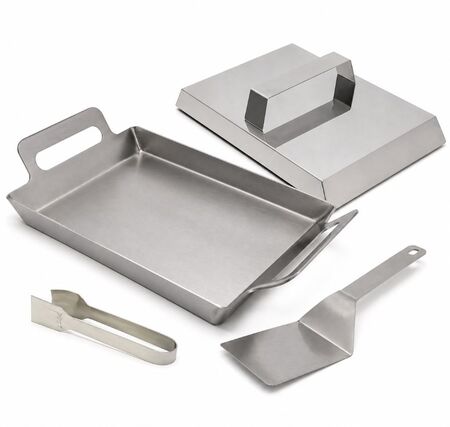 Kit bifera + tapa + pinza + espatula