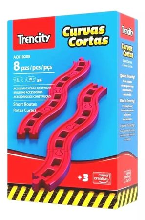 Trencity curvas cortas 8 piezas 