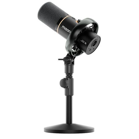 Maono PD200W. Micrófono inalámbrico para podcasting. Libertad inalámbrica y sonido profesional