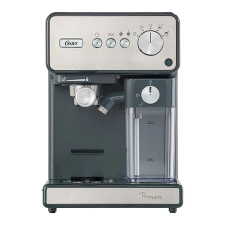 Cafetera Express Oster BVSTEM6604SS PrimaLatte Gris