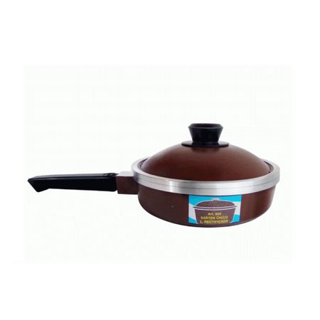 Sarten Eterna Con Tapa Fundición Aluminio Chico 1 Litro 900