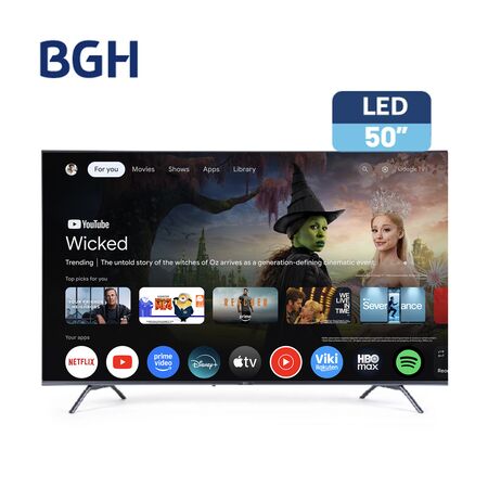 Smart TV BGH 4K UHD 50" Google TV