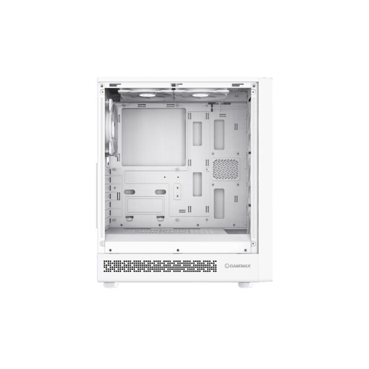 Gabinete Gamemax Storm 2AW 6Fan ARGB ATX Blanco - Vista 3