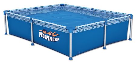 Pileta Estructural Pelopincho Rectangular Lona 1000L