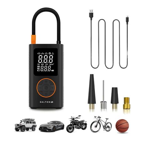 Inflador Porttil Dalton Powerbank Universal 150 PSI DA-INF01