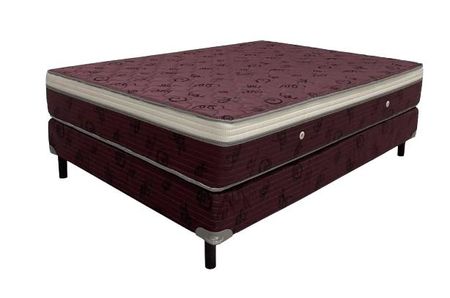 SOMMIER Y COLCHÓN SUEÑO DORADO CAIRO 140x190 ESPUMA 2 PLAZAS