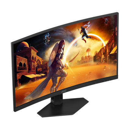 MONITOR GAMER AGON By AOC C27G4ZXE - LED 27" 280 HZ, NEGRO,CURVO, 1920x1080, 0,3 MS - Vista 2