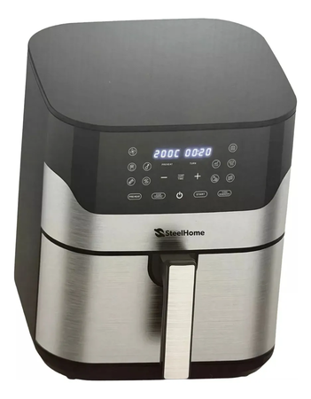 Freidora De Aire Steel Home Ra-af8l 1700w 8 Litros Digital
