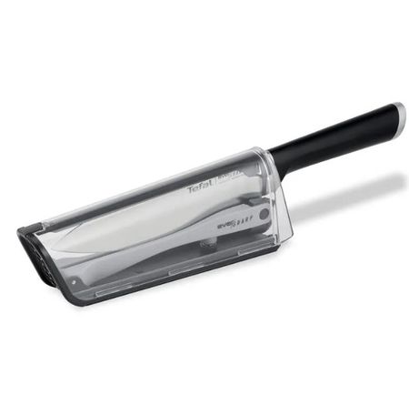 CUCHILLO TEFAL 16,5 CM EVERSHARP CON AFILADOR (K2569004 / K2599005)