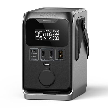 Powerbank Bateria Generador Ecoflow Trail 300 300w 288Wh Portatil Solar