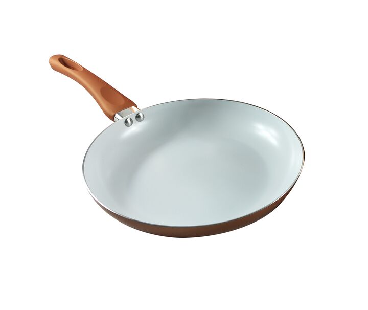 Sarten De 24 Cm Cobre Y Blanco - Vista 1
