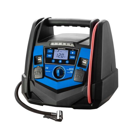 Arrancador y Compresor de Aire Gamma G2716AR 12v