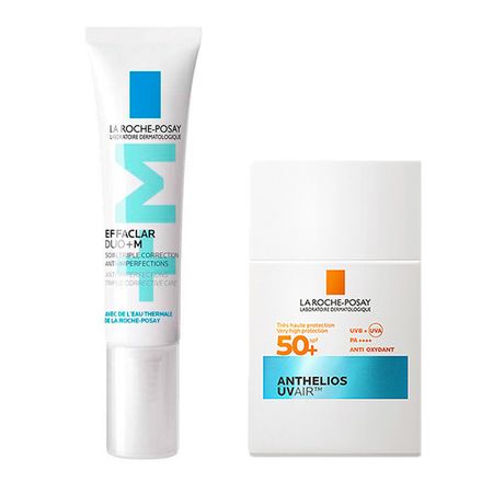 Anthelios UV Air Fps50 La Roche Posay + Effaclar DUO+ Combo