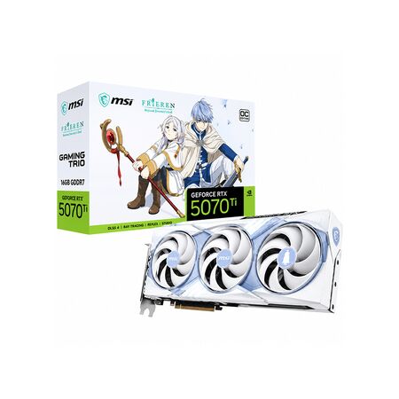 Placa de Video MSI 16GB RTX5070Ti Frieren Edition Oc