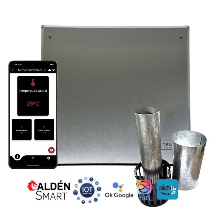 Calefactor Caldén Tiro Balanceado 4.0 Smart - Vista 2