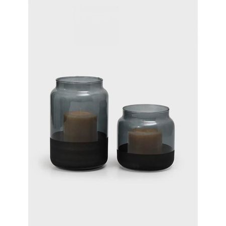 Set 6 fanales Blackly Effect Negro 635 ml