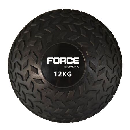 Medicine Ball de 12 Kg Force By Gadnic Pelota Slam Sin Rebote Textura Antideslizante