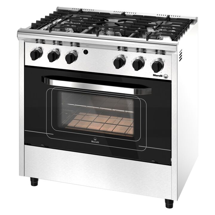 Cocina Semi Industrial Morelli Forza 900 P/Vidrio - Vista 3