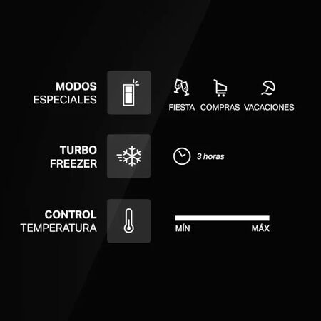 Heladera Whirlpool No Frost Inverter de 461 litros Platinum WRM56CK