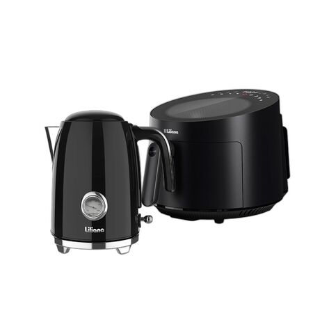 Combo Freidora de Aire Liliana AF905 5L 1600W + Pava Eléctrica AP990 1.7L