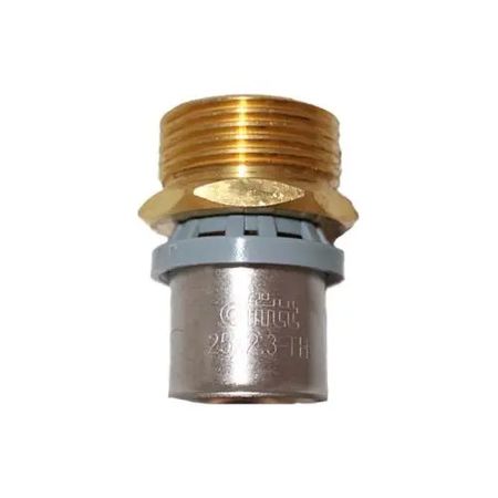Union Recta C/rosca Macho 25x1  Ofitt Peisa  Pf.unm-2525