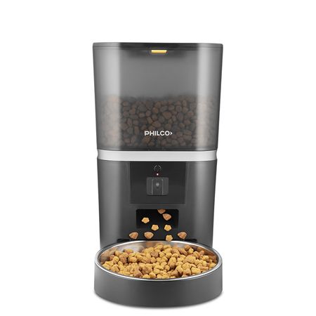 Comedero Smart Para Mascotas Con Camara 6Lts Philco PF005CPP