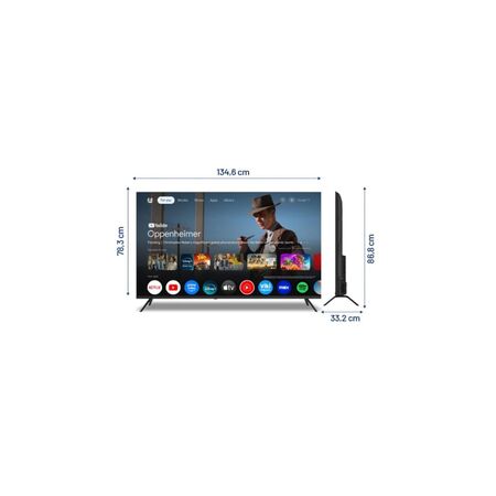 BGH LED 60" B-6026US6G GTV GOOGLE TV FHD