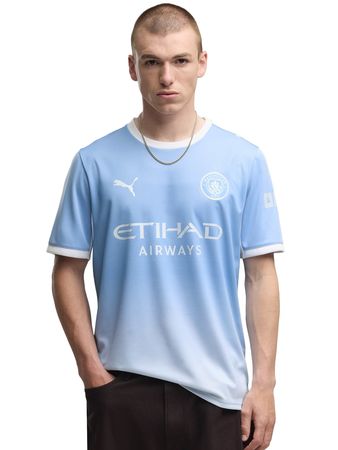 Camiseta Puma Manchester City Home 2026/2027 Hombre Fútbol Celeste
