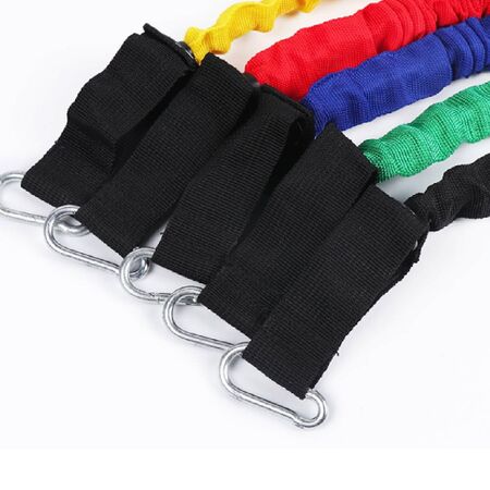 Kit De Elasticos 9 Piezas De Resistencia y Entrenamiento G6SET9
