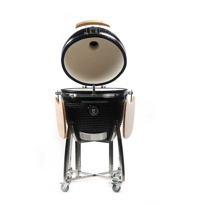 Kamado Argentino Asador Criollo 21" Negro - Vista 3